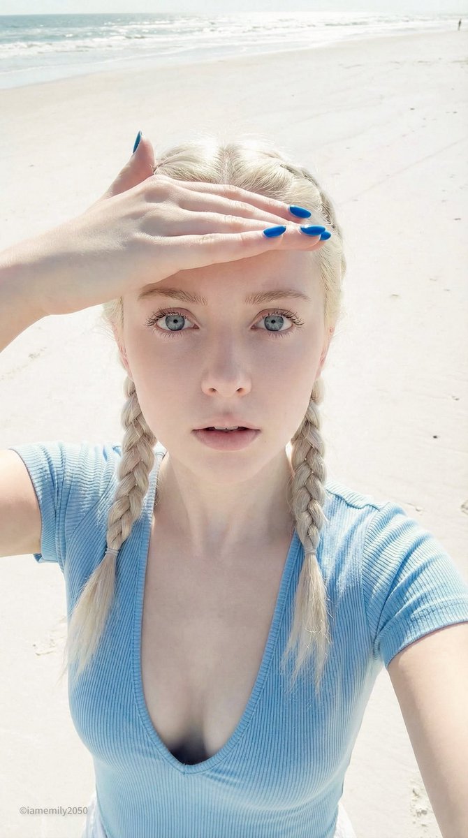 Doll-features beach selfie: GPT Image 2 prompt