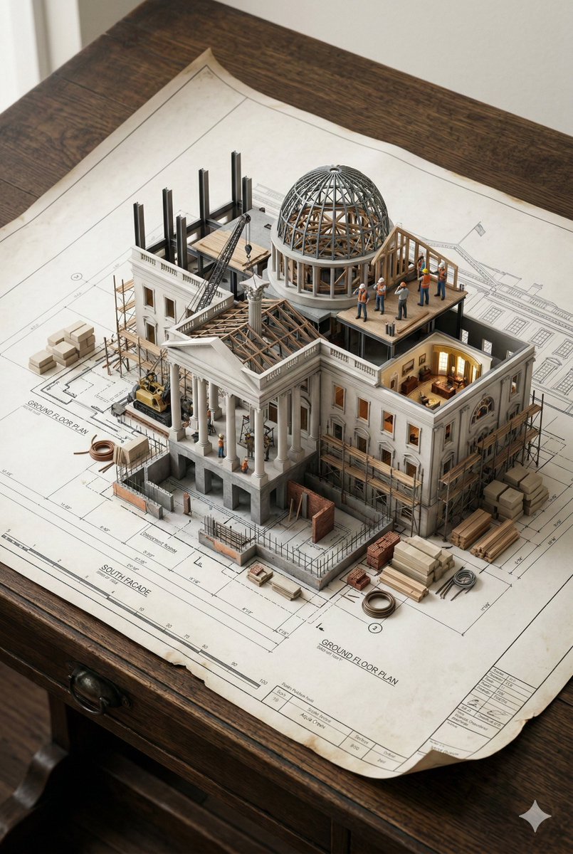 Blueprint diorama building: GPT Image 2 prompt