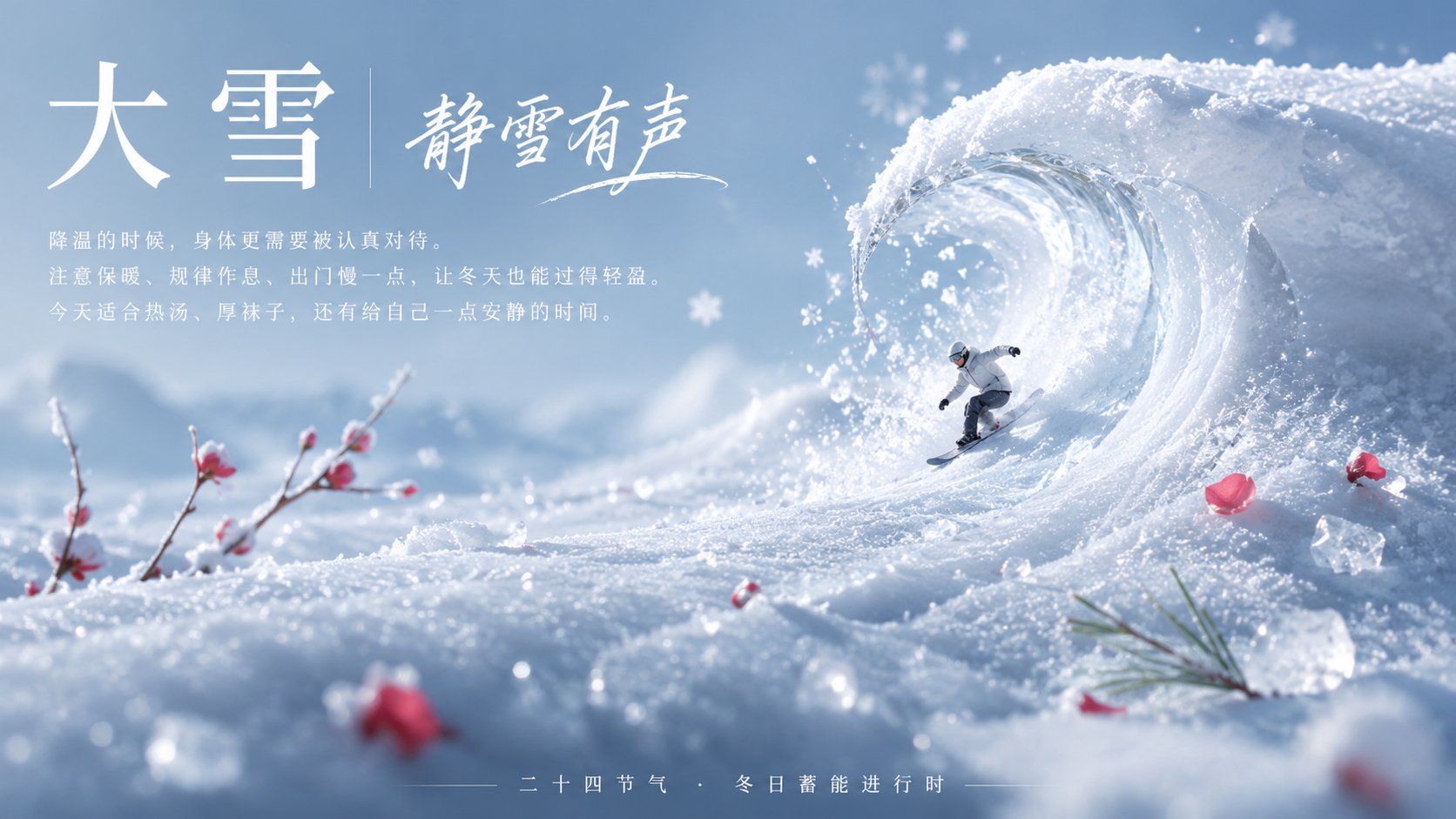 二十四节气微观沉浸式广告视觉生成提示词 2