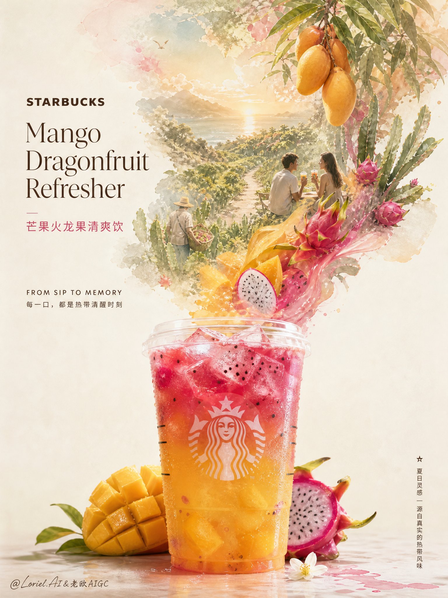 COSTA橙柚清爽黑咖叙事海报 2