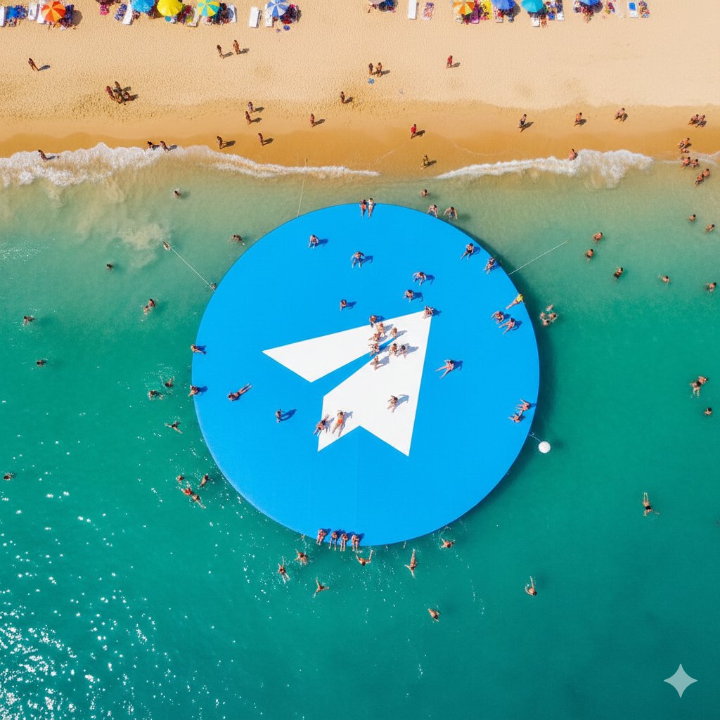 碧海巨型WhatsApp充气Logo众人狂欢