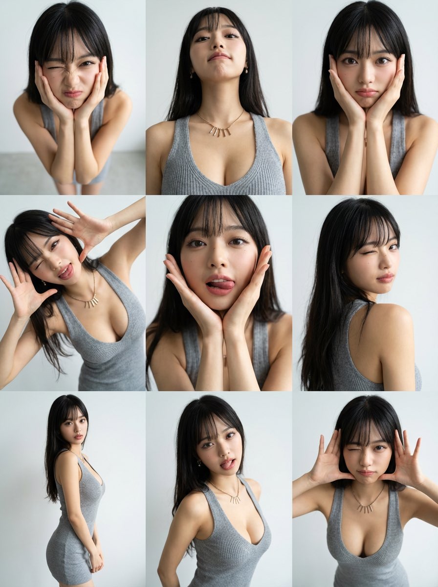 生成3×3照片网格照片