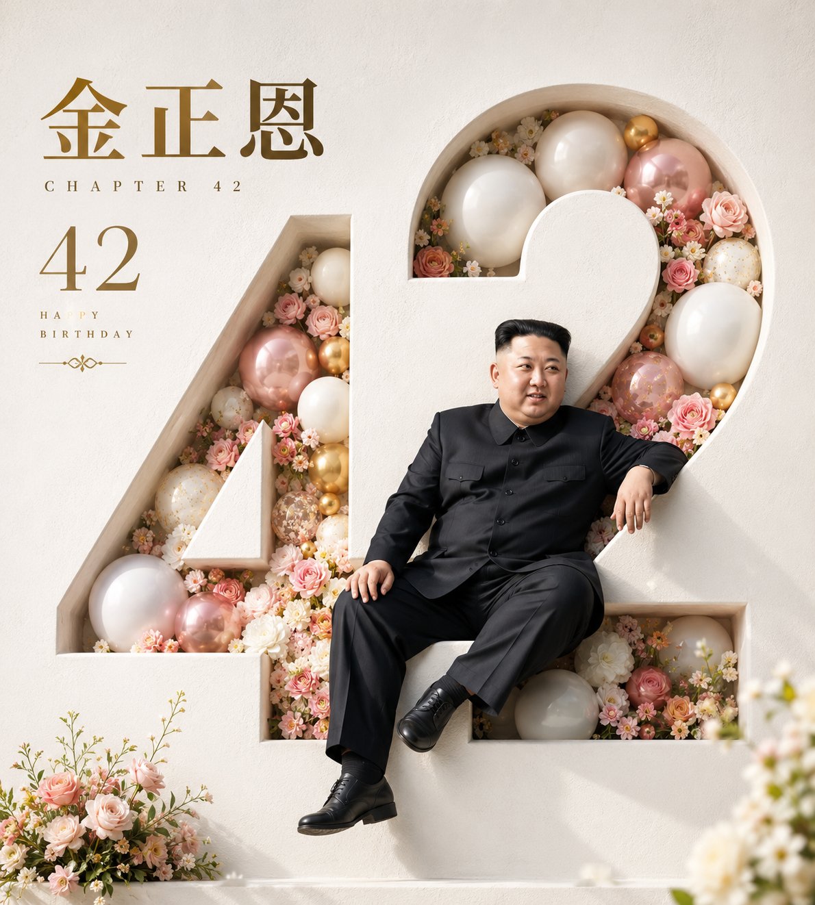 特朗普80岁生日3D立体纪念封面海报 2