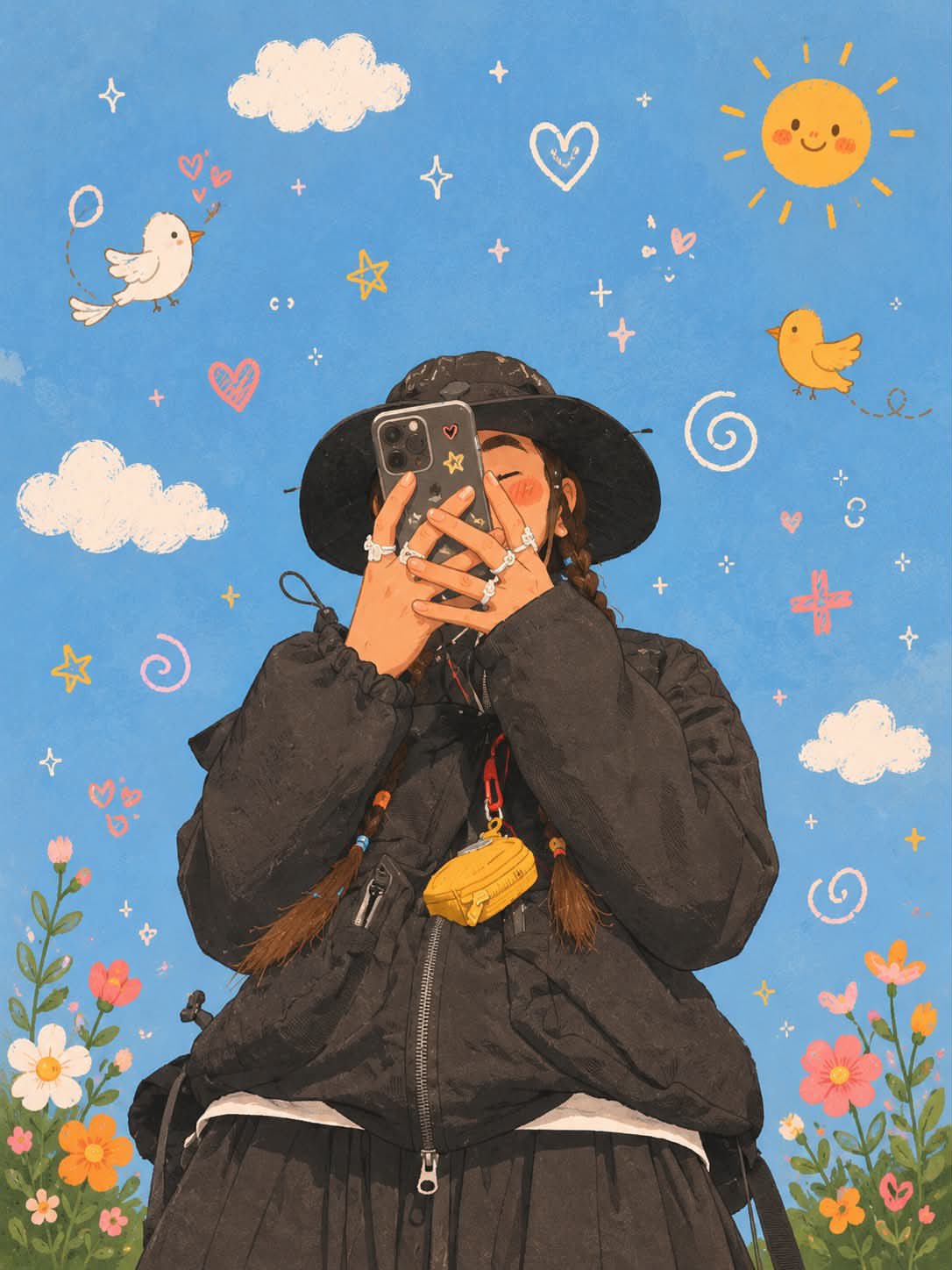 治愈系韩风温馨插画绘本风格 2