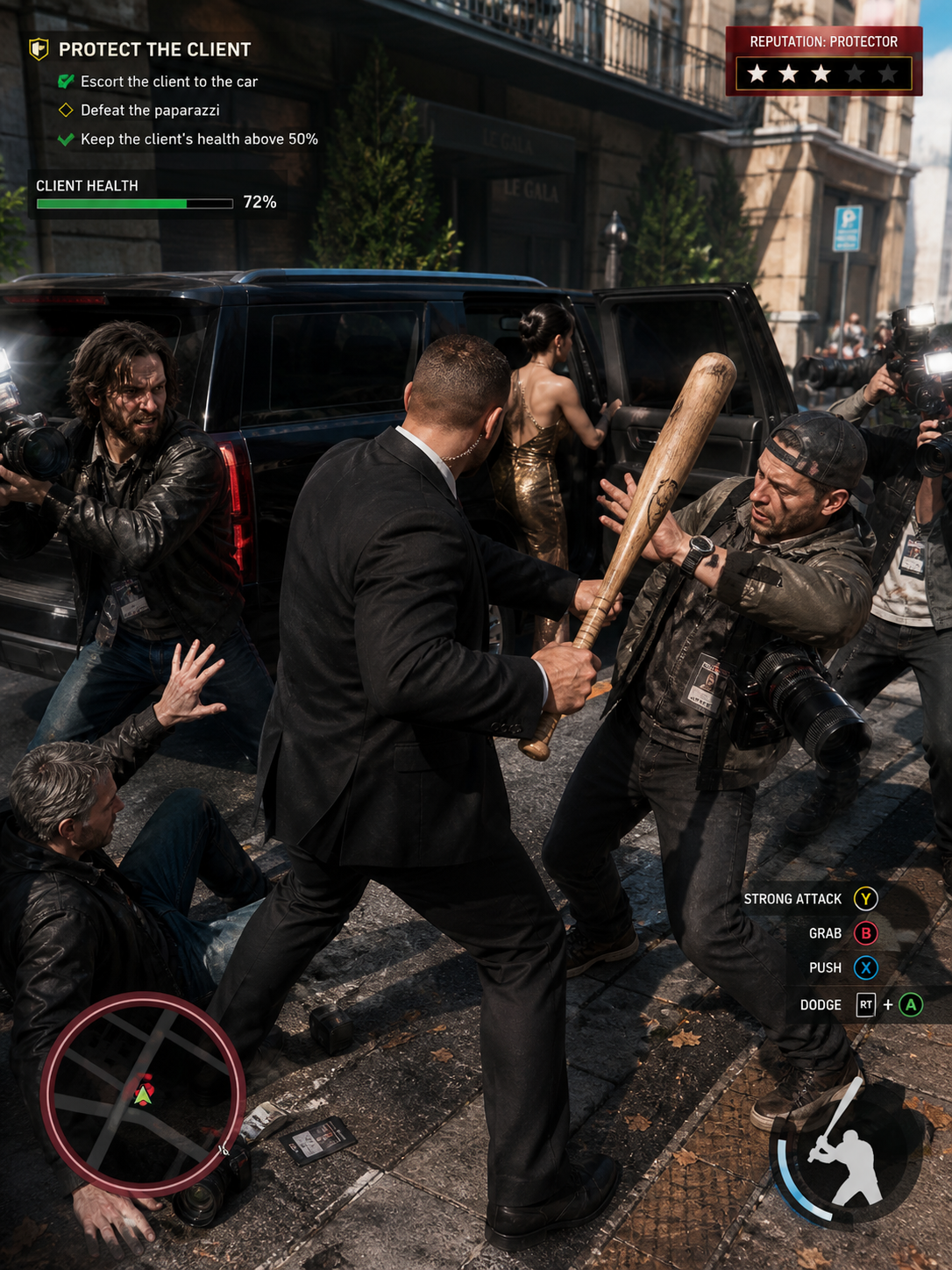 a highly detailed 3d third-person gaming scene of a {argument name="subject" def