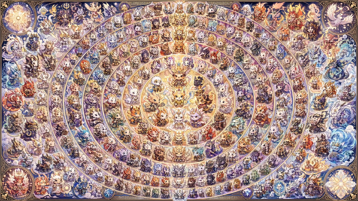 108 款 Q 版奇幻曼陀罗