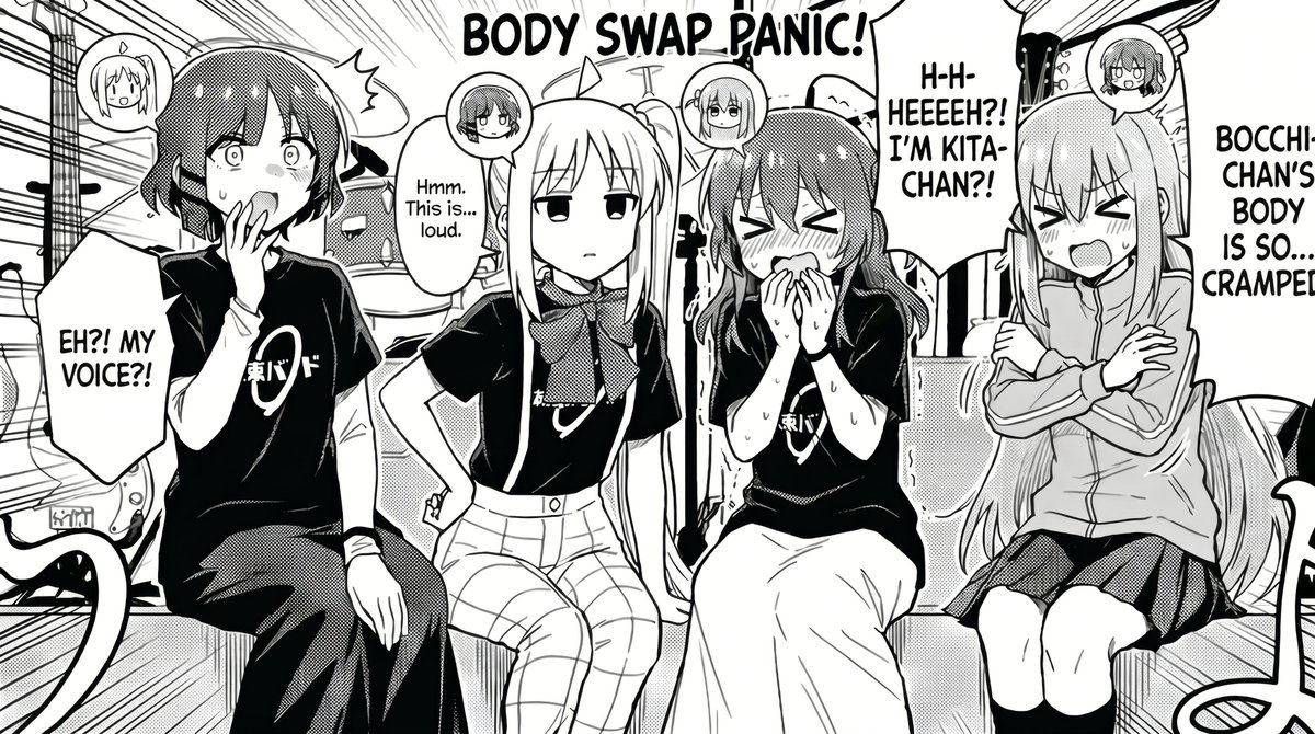 漫画:身体互换大骚乱