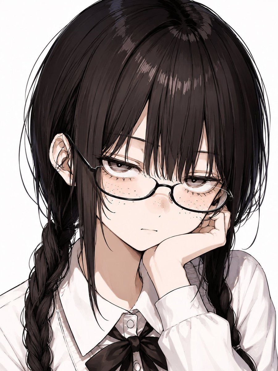 动漫女学生肖像(已打码)