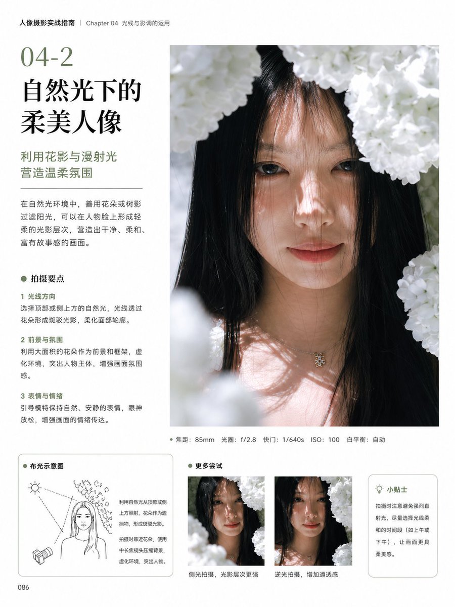 中文人像摄影书页