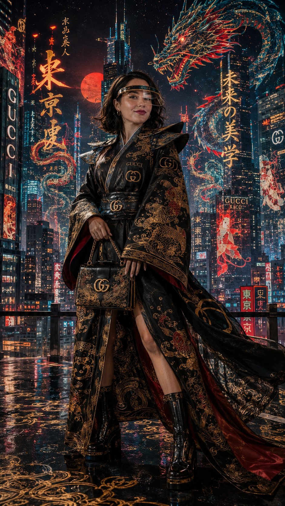 东京赛博和服高定