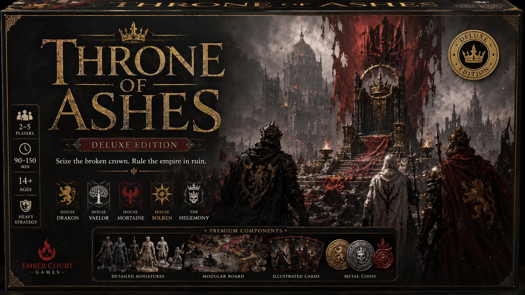Throne of Ashes 豪华版包装盒正面