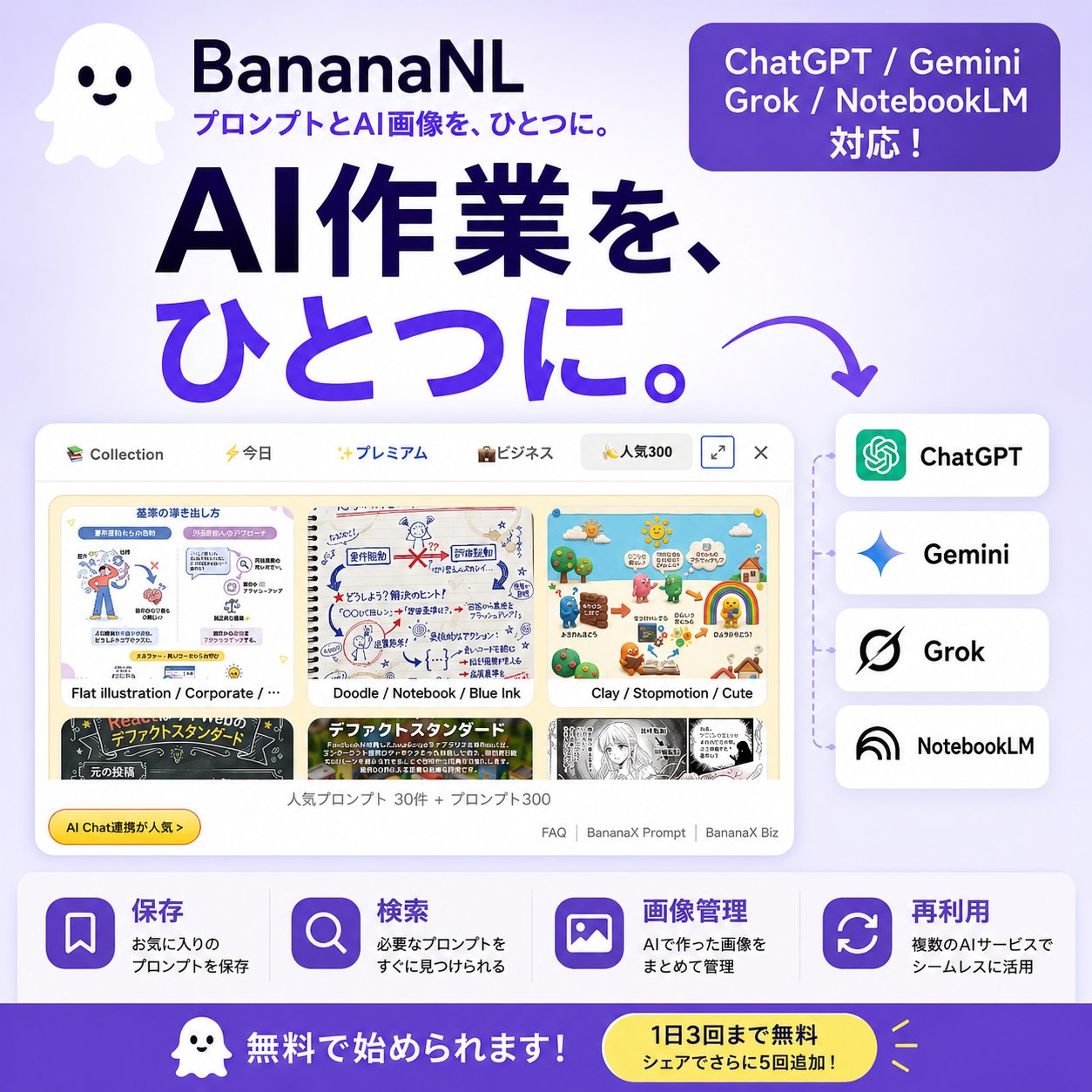 日本 SaaS AI 提示词管理广告