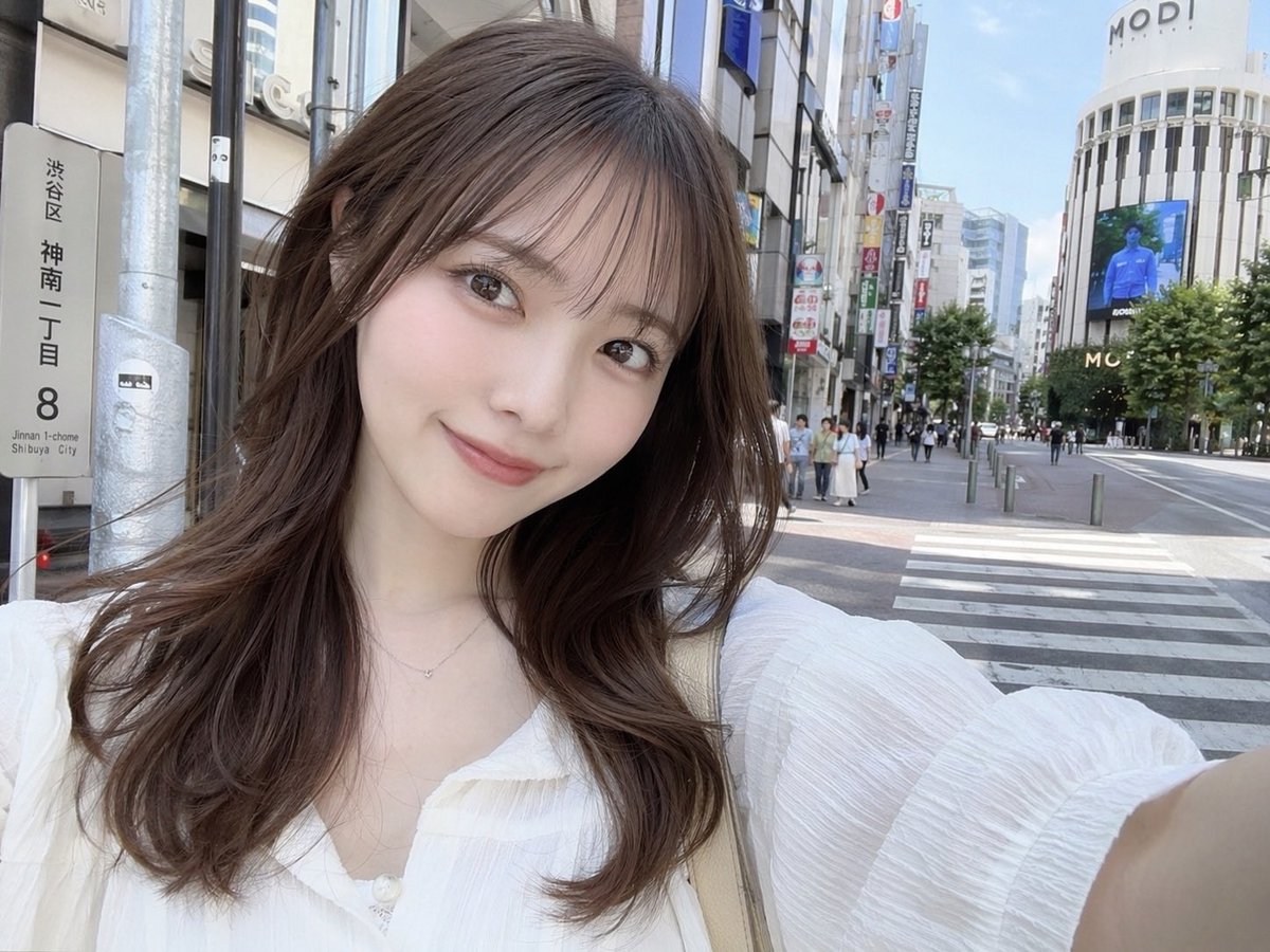 涩谷街头写实自拍