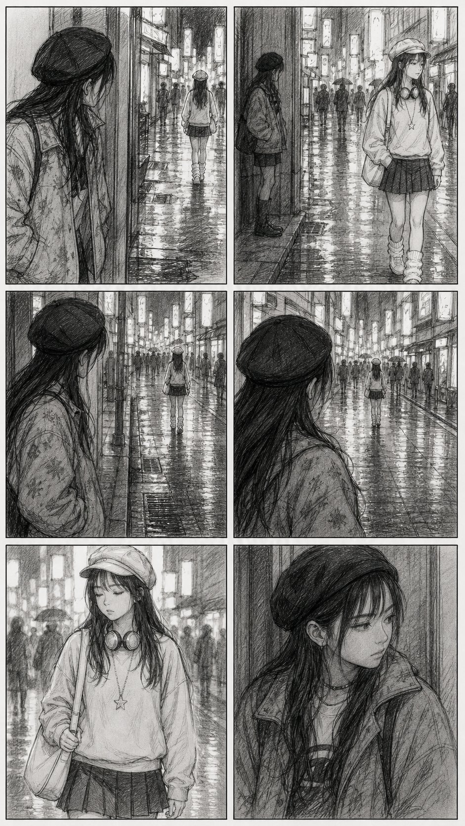 雨夜城市漫画项目