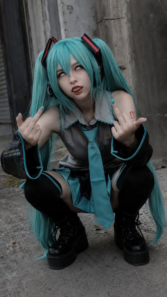 写实风格初音未来自拍
