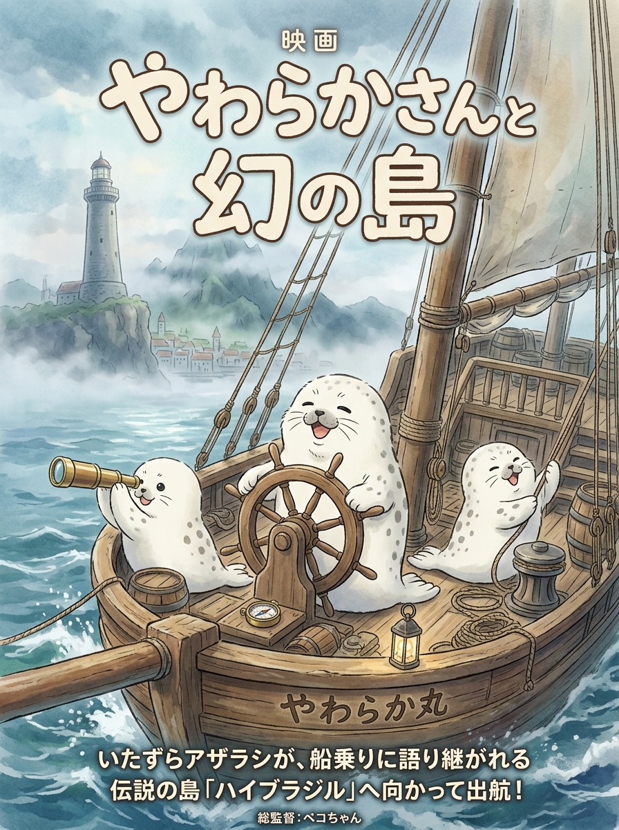 海豹冒险电影海报