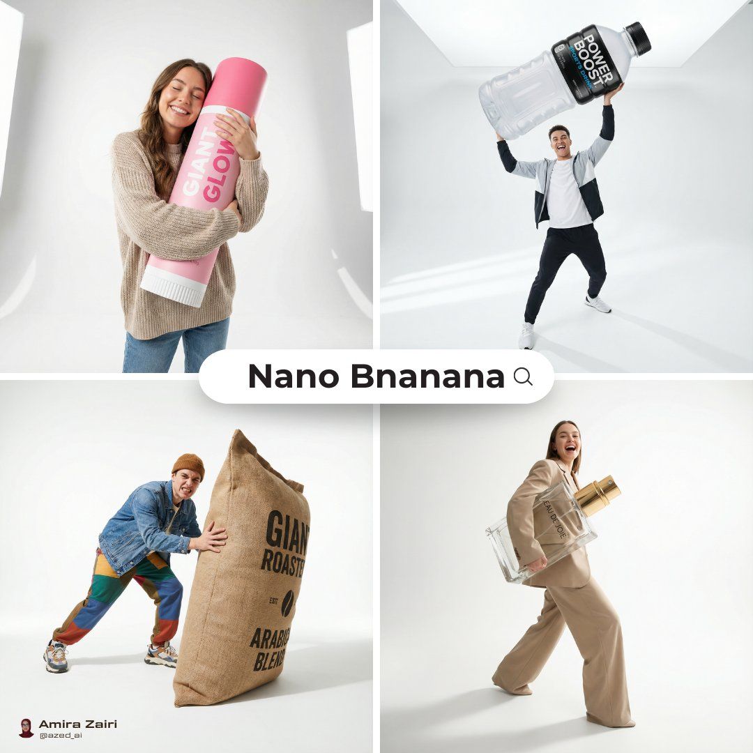 E-commerce Main Image - Oversized Product Editorial Fashion Shot