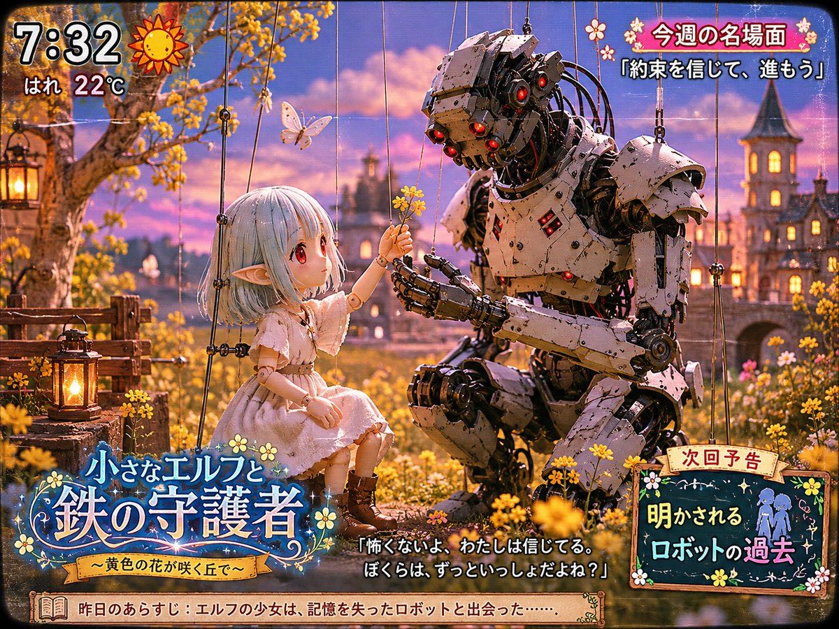 Comic / Storyboard - Elf and Robot Puppet Theater Still 2