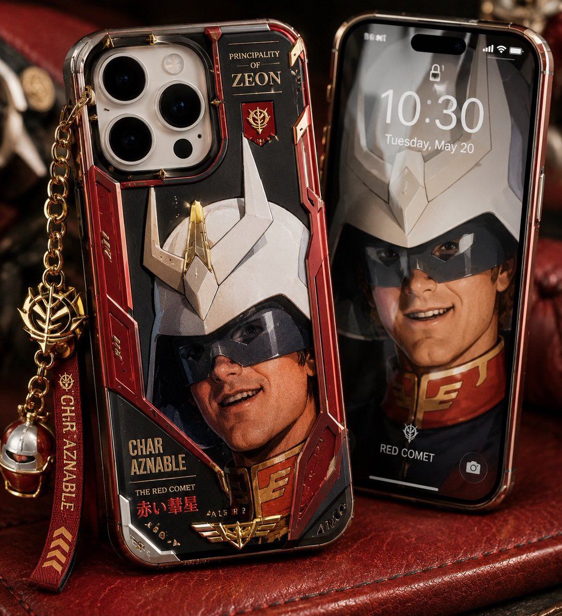 E-commerce Main Image - Luxury Mecha Smartphone Case Mockup