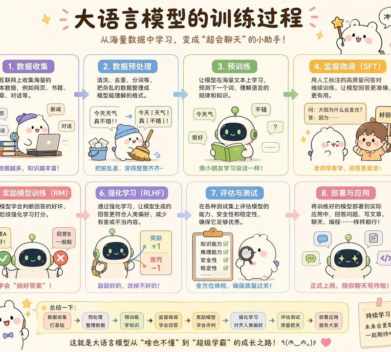 萌系大模型训练图解