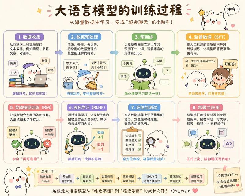萌系大模型训练图解