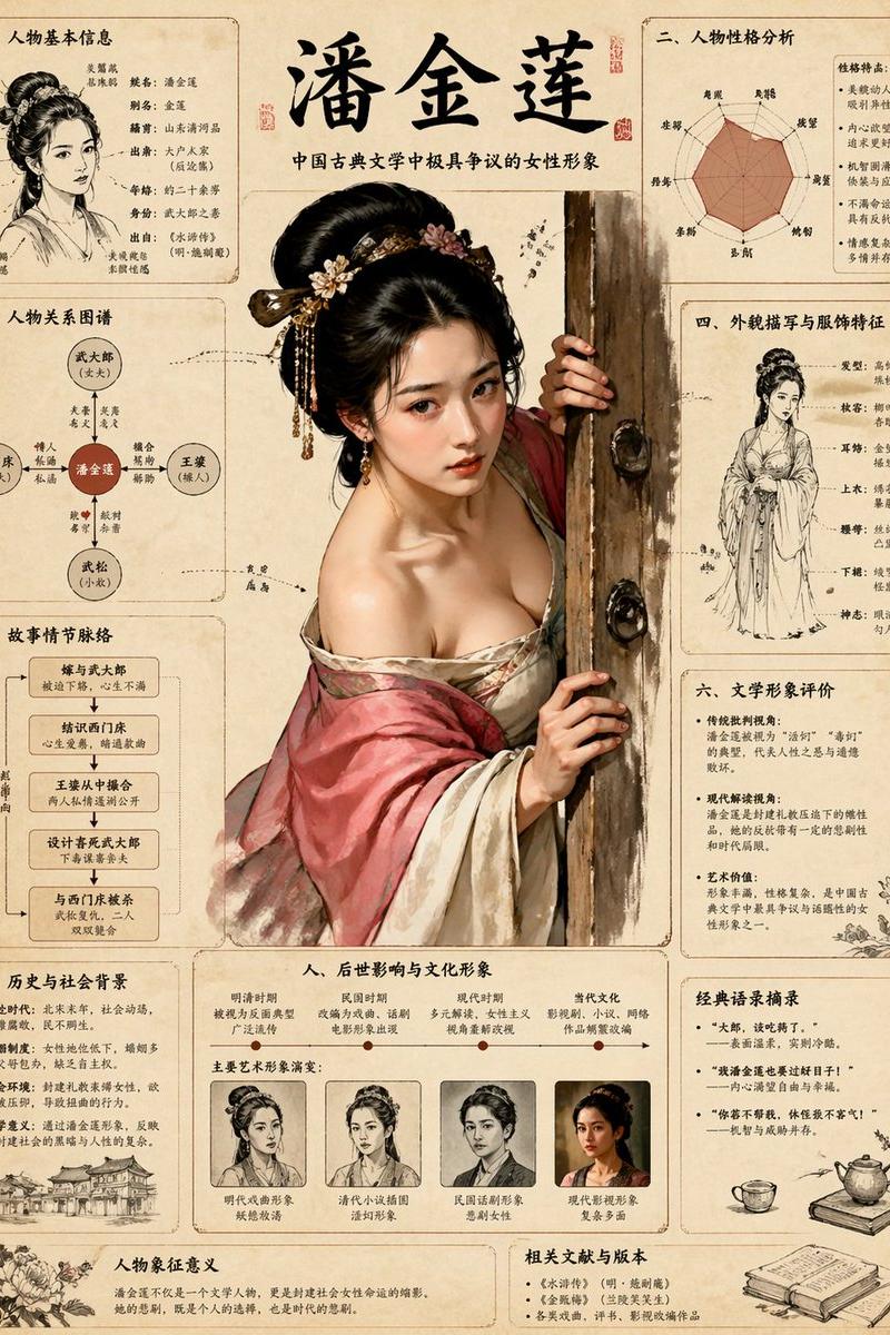 绘制金瓶梅知识图谱