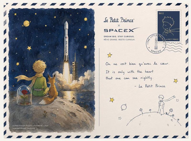小王子与星舰的浪漫联名