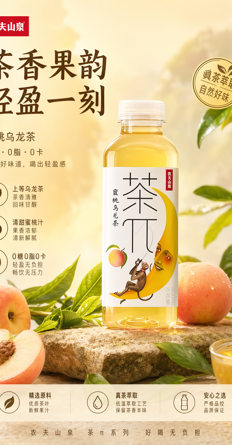 茶π产品宣传海报