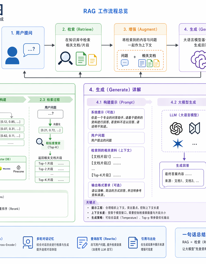RAG 技术详解图