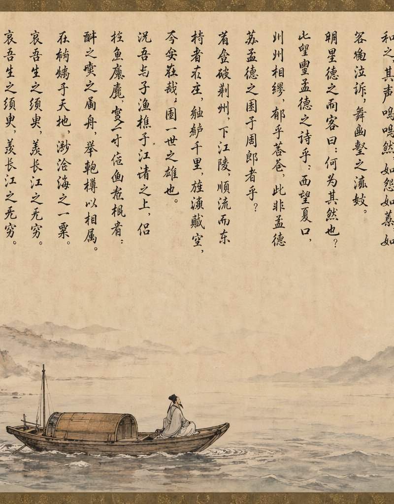 《赤壁怀古》长卷图