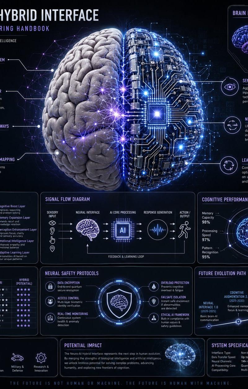 Neuro-AI 混合系统信息图