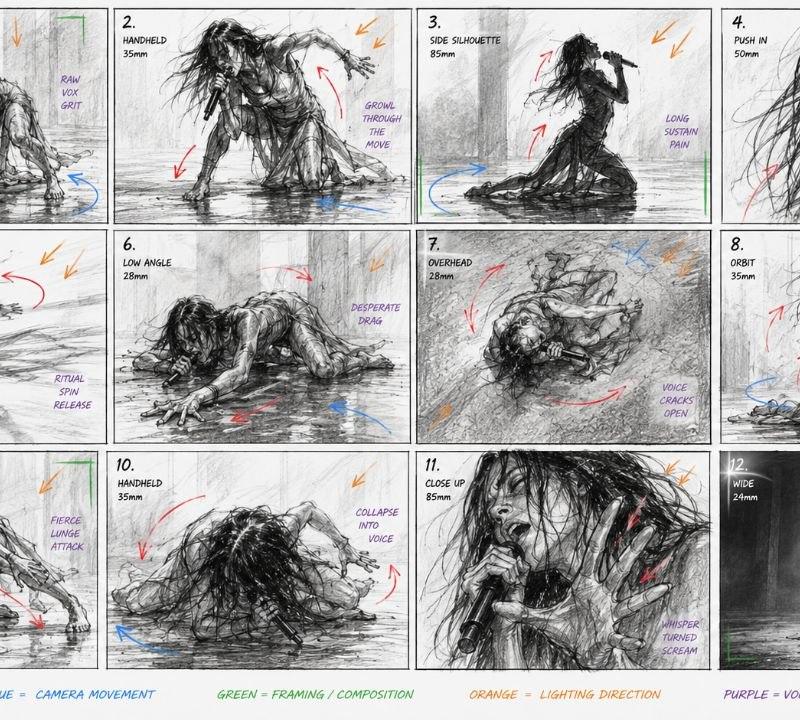 当代舞现场 Storyboard