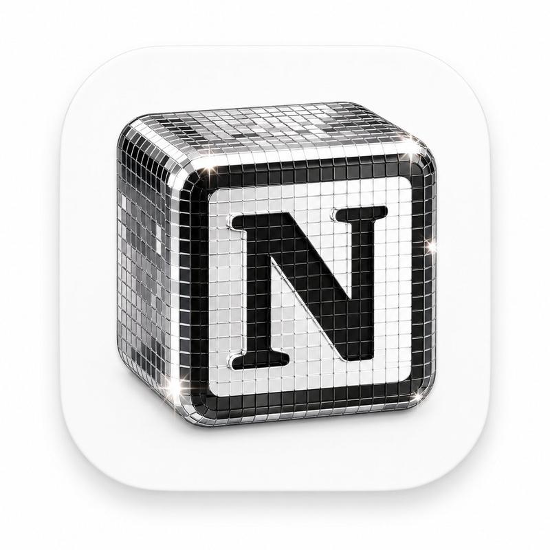 迪斯科镜面 3D App 图标