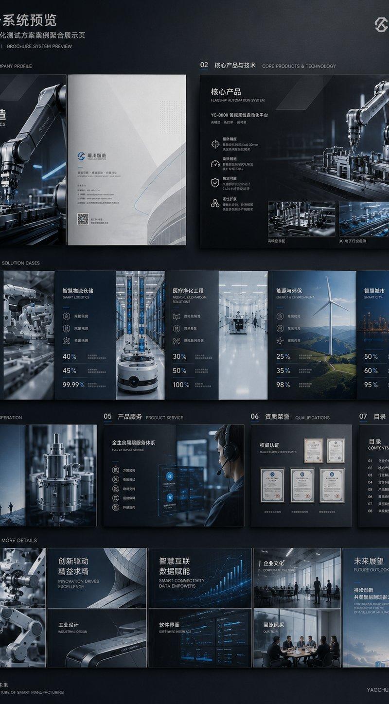 企业级商用画册视觉系统