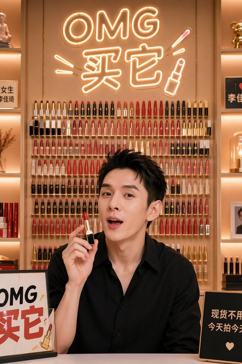 Li Jiaqi Lipstick Livestream Background