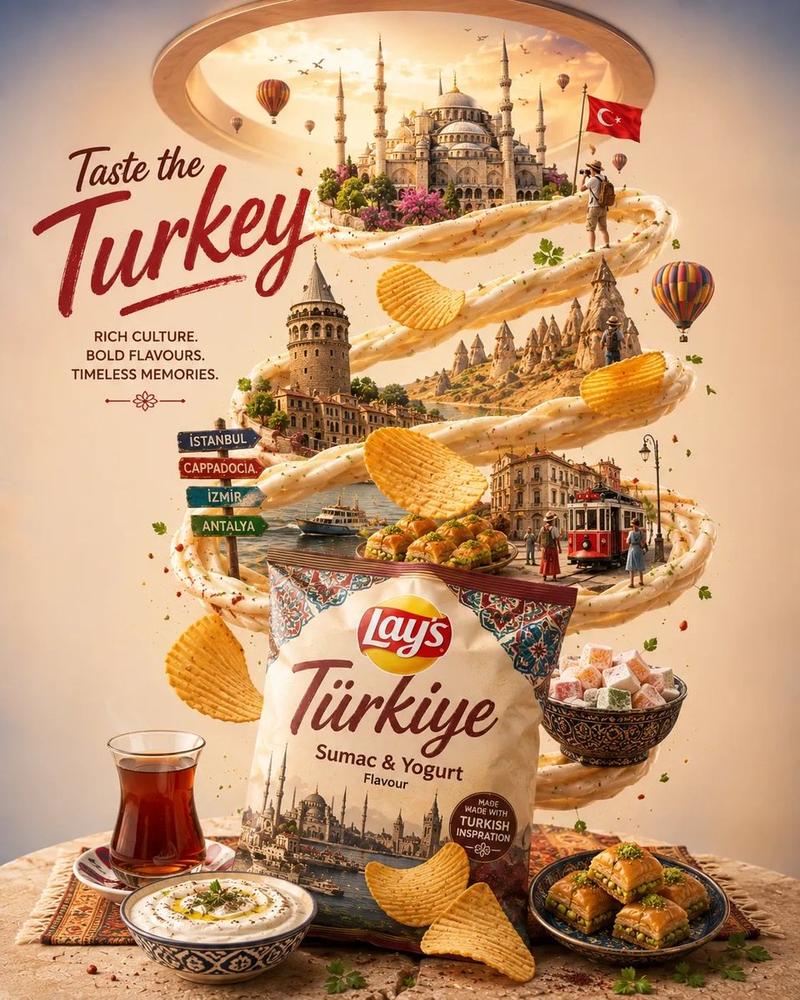 Travel Food Advertisement Poster