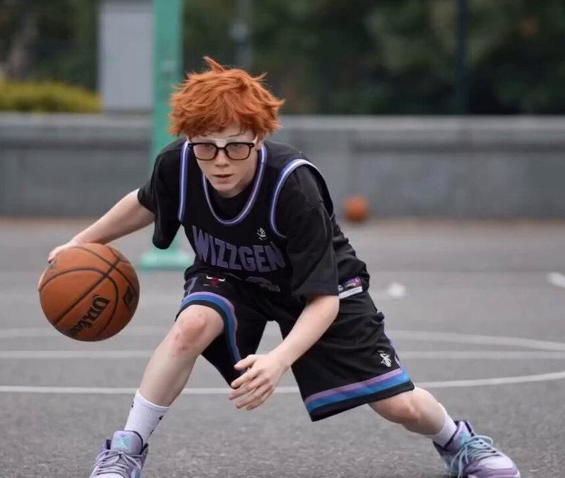 Basketball Boy Motion Sequence