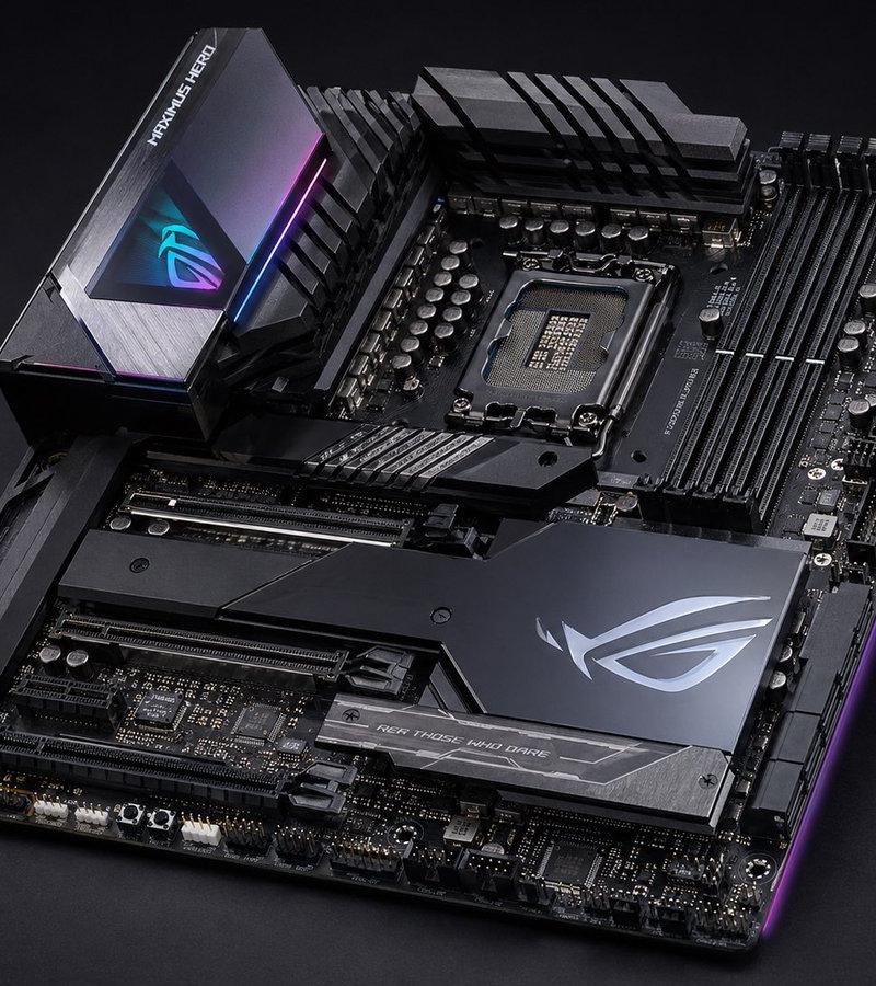 E-commerce Main Image - Premium Gaming Motherboard Studio Shot