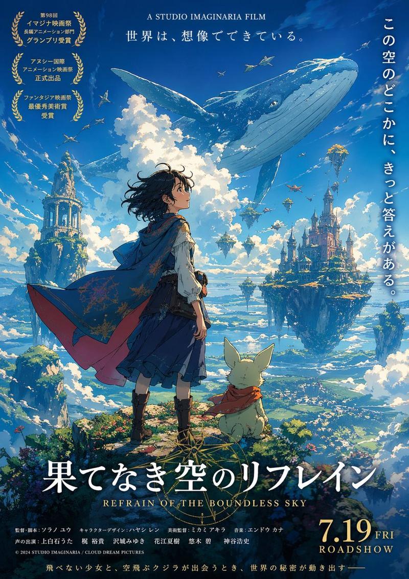 Fictional Anime Movie Poster
