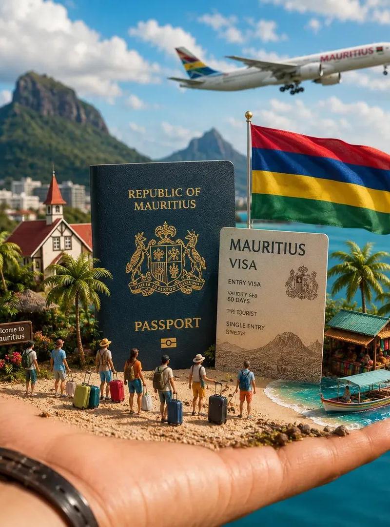 Miniature Travel World Poster