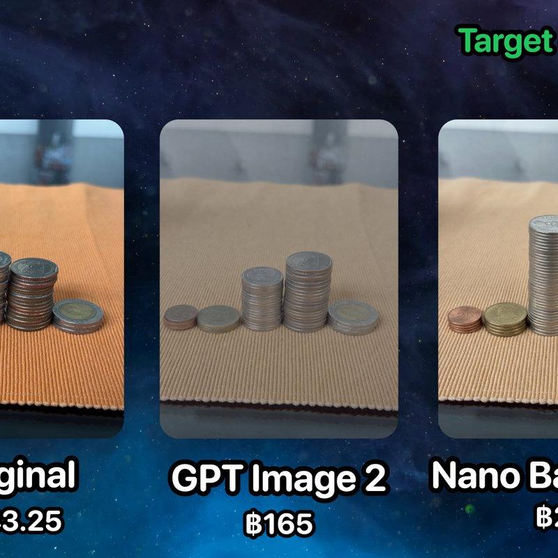 Edit this image so that total amount changes to 244.5 baht. You can change th...