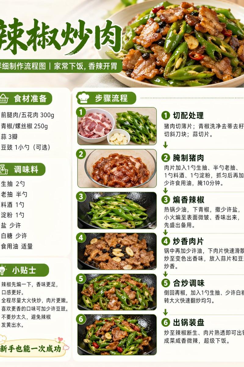 Chili Pork Cooking Flowchart