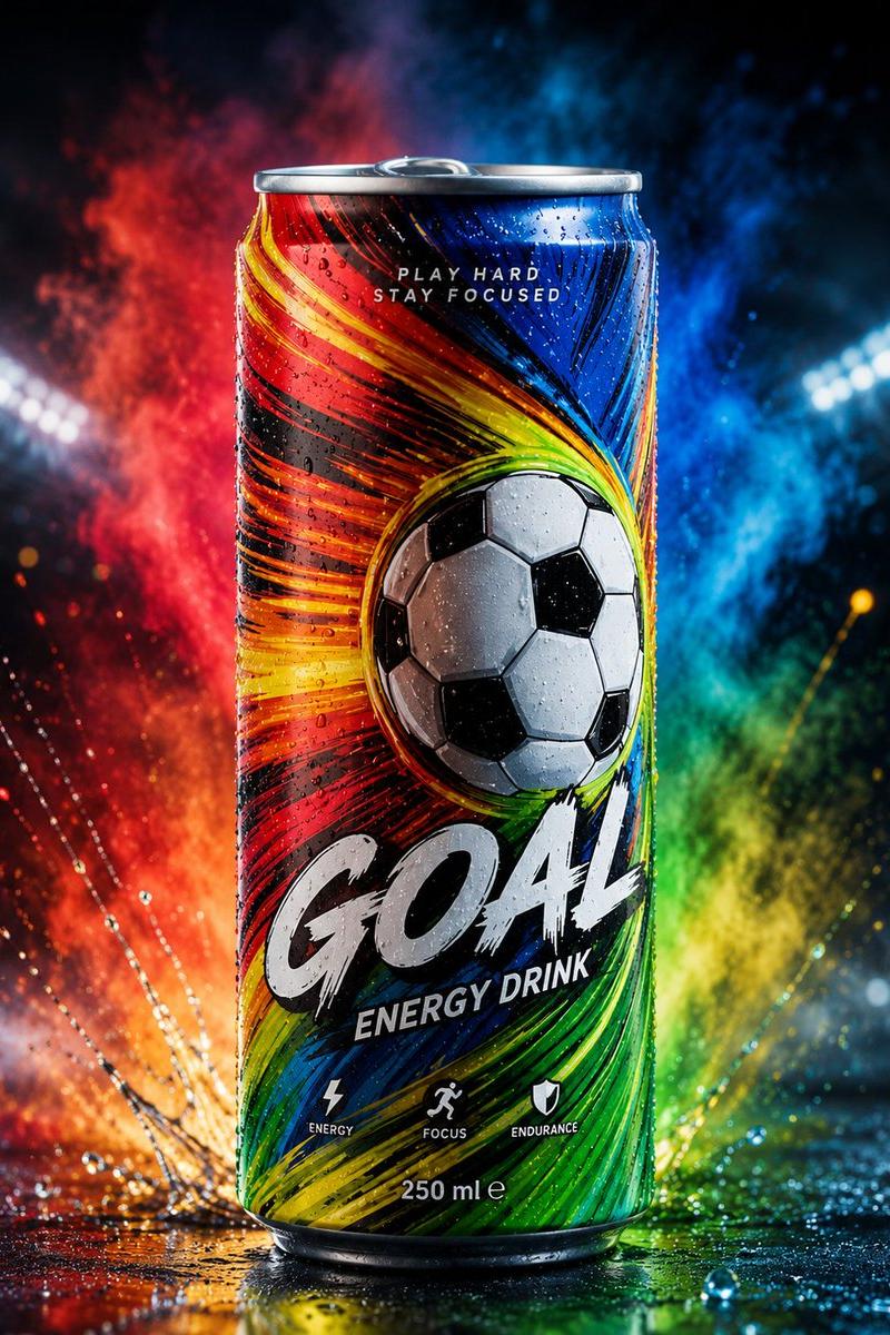 Energy Drink Stadium Ad
