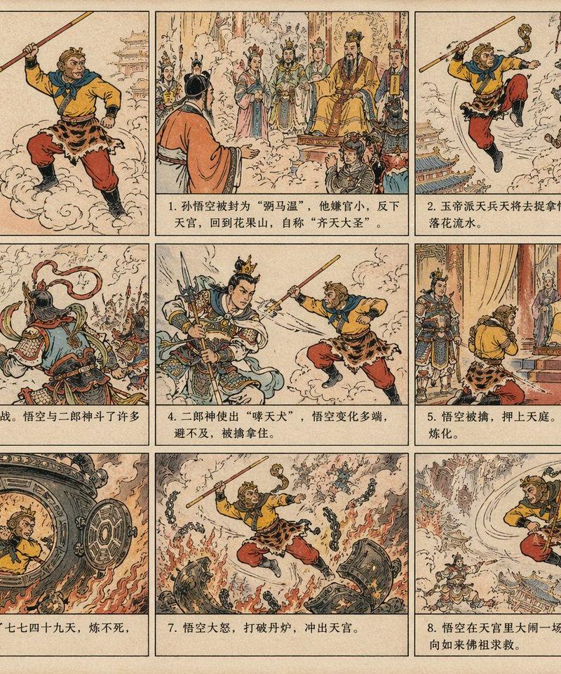 Journey to the West Chinese Comic
