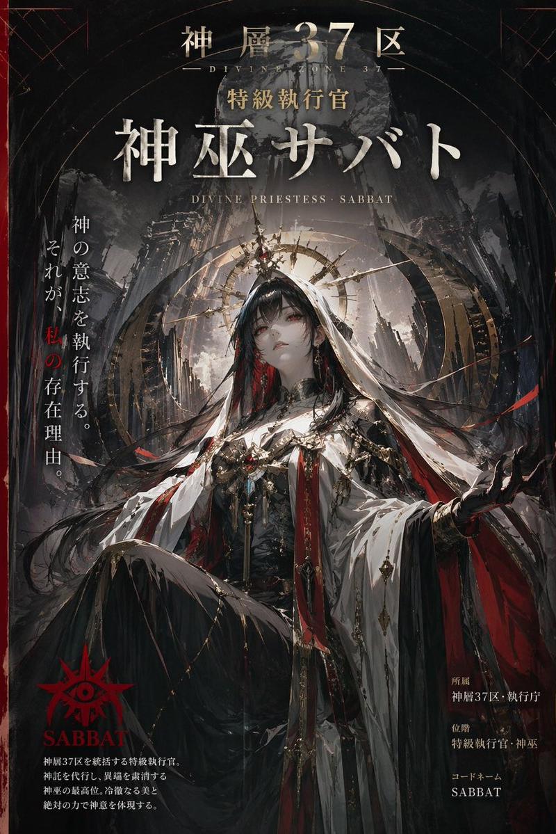 Character Visual Vertical Poster