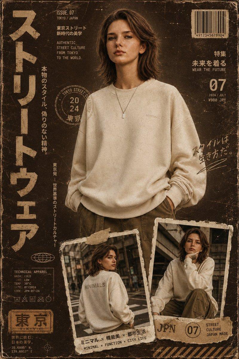 Streetwear Magazine Cover Portrait