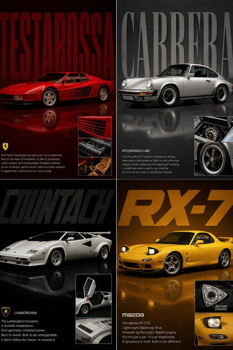 Monoluxe Automotive Poster Grid