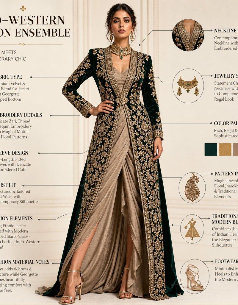 High Fashion Editorial Infographic Poster