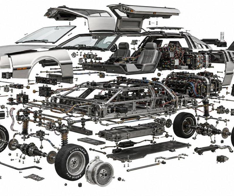 Exploded Vehicle View