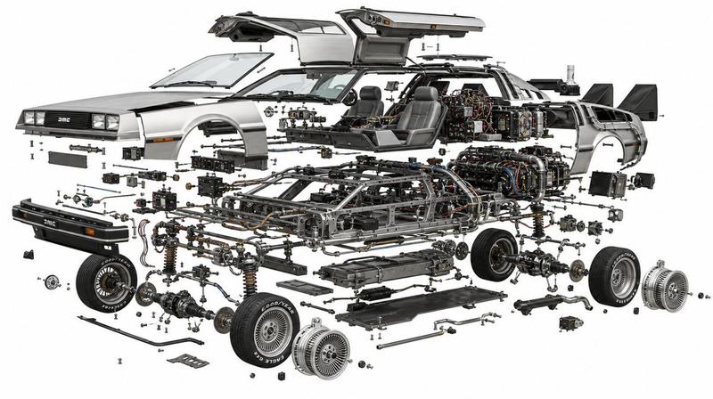 Exploded Vehicle View